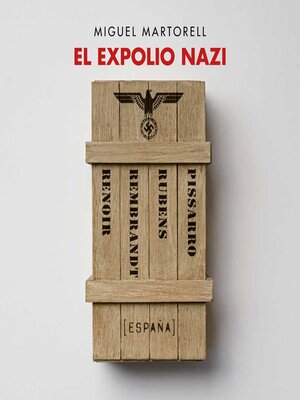 cover image of El expolio nazi